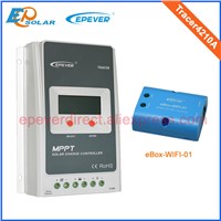 40A Tracer4210A solar charger regulator with USB cable+temperature sensor and white MT50 remote meter