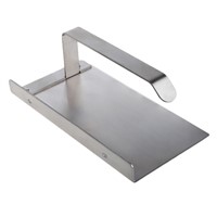 Holder Paper Phone Bathroom Toilet Shelf Wall Mounted Stainless Tissue Roll