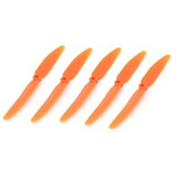 Hot 5 Pcs Orange Brushless Motor Direct Drive 2-Blade 4mm Shaft 5X3 Prop Propellers