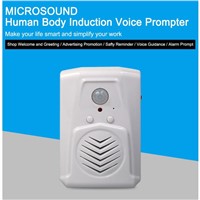 QIACHIP Doorbell Gate Ball PIR Infraared Sensor Motion Sensor Body MP3 Audio Broadcast Voice Switch Prompter Remote Control Kit