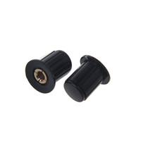 5Pcs/Set Black Potentiometer Knob Button Cap For WXD3-13-2W WH5-1A WX14-12 W315