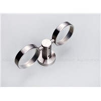 Stainless Steel Brushed Cup Holder Glass Cups Bathroom Accessories Toothbrush Tooth Cup Holder