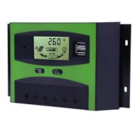 30A/50A 12V/24V LCD Display PWM Solar Panel Battery Charge Controller Regulator