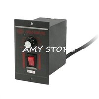 AC 220V 90W 6 Pins Plug Motor Speed Control O/I Switch Controller
