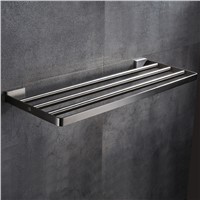 AUSWIND modern 304 stainless steel bathroom towel rack bathroom shelf towel rack wall mount bathroom products 40/50/60cm