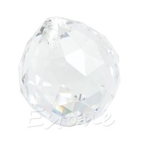 Clear Crystal Lamp Ball Hanging Prism Suncatcher Wedding Decor 20mm -L057 New hot