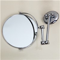 KEMAIDI 3X Magnifying Beauty Makeup Mirror 8&amp;amp;quot; Wall Mounted Bathroom Toilet Cosmetic Mirror Foldable Double Sided Mirror Design
