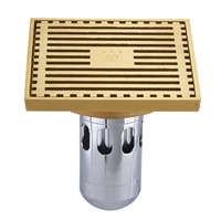 Thickening full copper deodorant floor drain, antique bathroom, washing machine, deodorization floor drain core