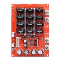 DC 10-50V 60A High Power Motor Speed Controller PWM HHO RC Driver Controller Module 12V 24V 48V 3000W Extension Cord with Swit