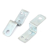 Furniture Shelf 70x20mm Z Shaped Corner Brace Plate Angle Bracket 5pcs