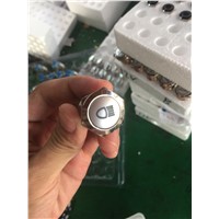 19mm Metal Push Button Switch Waterproof LED Latching Locking for Auto Car Stylish Light Lighting Headlight Spot Lamp Logo