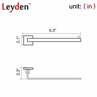 Leyden Stainless Steel Toilet Paper Holder Chrome Toilet Paper Roll Holder Wall Mounted Toilet Paper Roller Bathroom Accessories