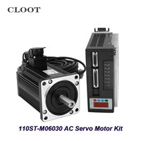 2017 Servo Motor Kits AC Servo Motor + Servo Driver 110ST-M06030 1.8KW 3000RPM Motor With 3M Encoder Cable