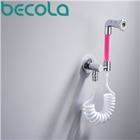 BECOLA Wall Mounted Bidet Faucet Cold Water Hand Sprayer Gun Bathroom Shower Accessories B-718