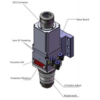 high quality hot sale  fiber laser cutting head for laser cutting machine 500w