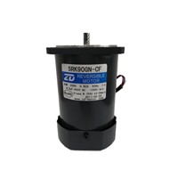 90W 220v ac motor 90x90mm flange size single phase AC reversible motor with gearbox 5KB model