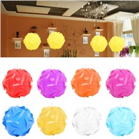 DIY Modern Pendant Ball Lamp Shade Lampshade Puzzle Pendants Covers Ceiling Lights