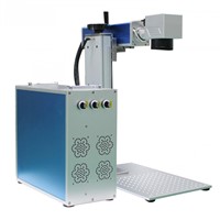 fiber laser marking machine price for stainless steel 30W color metal laser printing machine