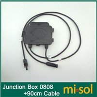 10pcs/lot JUNCTION BOX for SOLAR CELLS PANELS, 15AMP, w/ MC4 connector, 90cm cable