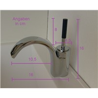 Bathroom sink basin mixer tap chromed polished  brass Faucet