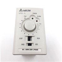 Delta Inverter VFD Variable Frequency Drive VFD001L21A 1Phase 220V 0.1kW 0.125HP 1~120Hz For Wood cutting &amp;amp;amp; Wire drawing