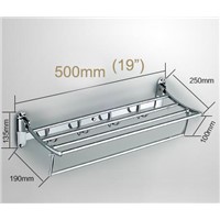50cm length(19&amp;amp;quot;) Hardware  bathroom accessoriesTowel Rack Stainless  Steel Folding Towel Bars  For Choose