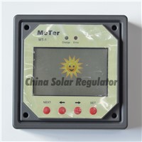 10pcs lots,10A daul battery Solar Charge Controller duo-battery charge controller with Remote LCD Meter MT-1 meter-1
