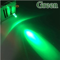 500Pcs 5mm Round Green LED Super Bright Emitting Diodes 520nm-530nm 12000MCD LED Diode bulb lamp Light Water Clear F5 5mm Bulbs