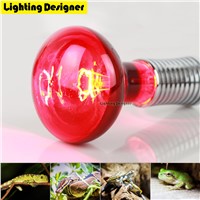 R95 150W Red Heat Lamp Bulb Infrared Heating Lamp Spot Basking Bulb Reptiles Spotlight Bulb Helps Maintain Animal Warmth 220V