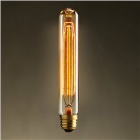 Vintage Edison Bulbs 40W Incandescent Clear Glass Squirrel Cage E27 base Filament light Bulbs for Home