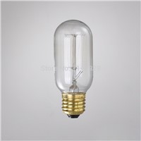 T45 Loft Vintage Edison Light Bulbs E27 Industrial Decoration Lighting Retro Antique Lamp Incandescent Bulbs 110V/220V 40W