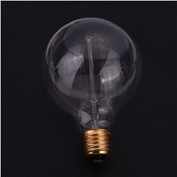 Dimmable Vintage G95 Edison Incandescent Bulb Filament Lamp Light Household Home