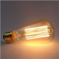 Edison Bulb E27 220v /110V Edisons Lamp Retro Edison Bulbs 40w Ball Bubble Light For Pendant Lamps