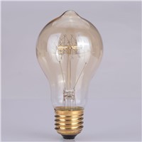 Vintage Retro A19 Edison Incandescent Bulb Filament Lamp Light Household Amber