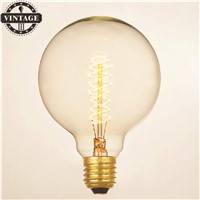 lightinbox 40W 220V/110V G95 radiolight Large Squirrel cage Tungsten home decoration Antique Vintage Edison light Bulb