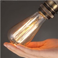 LightInBox ST64 60W 220V Retro Edison industrielle Filament Lights for Home E27  Vintage Edison incandescent Bulb