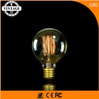 LightInBox  G80 Globe Edison Industrial Style Lamp Bulb Tungsten BulbLight E27 40W Incandescent Bulbs Filament Light