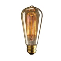 Lightinbox Vintage light bulb fashioned Edison Style E27 Screw ST64 40W 220V- Squirrel Cage tungsten filament glass antique Lamp