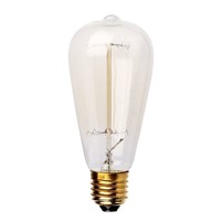 Lightinbox Edison Bulb ST64 Tungsten E27 Vintage Bulb Antique Edison Bulb Decorate Pendant Light Wall Light Bulb For Living Room