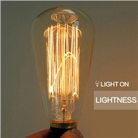 LightInBox Edison Vintage Bulbs For Antique Pendant Lamps E27 40W110-220V Incandescent Lights