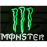 Custom Business NEON SIGN For MONSTER Sign board  REAL GLASS BEER BAR PUB  store display  Restaurant  Shop Light Signs 17*14&amp;amp;quot;