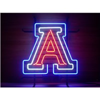 NEON SIGN For NEW ARIZONA WILDCATS  Signboard REAL GLASS BEER BAR PUB  display  christmas Light Signs 17*14&amp;quot;