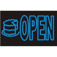 NEON Sign Board For Bagel Food Open Bagels Real GLASS Tube PUB Restaurant Signboard Display Store Shop Light Custom Signs 17*14&amp;amp;quot;