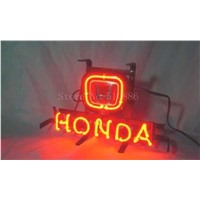 NEON SIGN For Japanese Honda Car and Bike Brand  Business  Real GLASS Tube BEER BAR PUB  store display  Shop Light Signs 17*14&amp;amp;quot;
