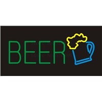 NEON SIGN For Beer Cup Real GLASS Tube BEER BAR PUB Restaurant Signboard store display Decorate Store Shop Light Signs 17*14&amp;amp;quot;