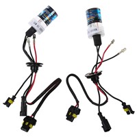 2 Stk.55W HID xenon lamp car bulb light lamp kit Headlight 12V DC (H3 10000K)