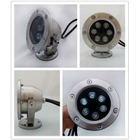 RGB LED Pool Light IP68 DC12V 6W Stainless Steel LED Underwater Light Swimming Pool Led Light for Fountain Pond Swimming Pool