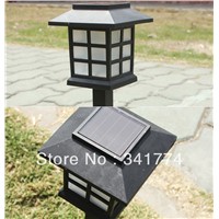 Luz De LED Solar Panel Powered Vintage Lawn Lights Hyundai Solaris Scrubba Path Street Fence lamp for Garden Outdoor Decoration