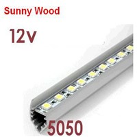 high brightness  V shape with glare shiled rigid LED strip 5050 36LED/0.5M ,LED bar light,cabinet light LED-HS-V-50-0.5M