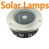 New LED Solar Panel Underground Lamps Outdoor Deco De Noel Hyundai Solaris Scrubba Solar Garden Step Floor Gutter Light